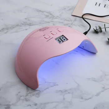 

Lamp For Nails UV LED Nail Dryer 48W LCD Display 21 Leds Manicure UV Lamp Dual Power Gel Varnish Drying Nail Gel Polish