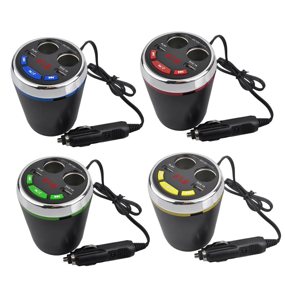 VODOOL Car Multi Functional Cigarette Lighter Bluetooth 3.0 Car