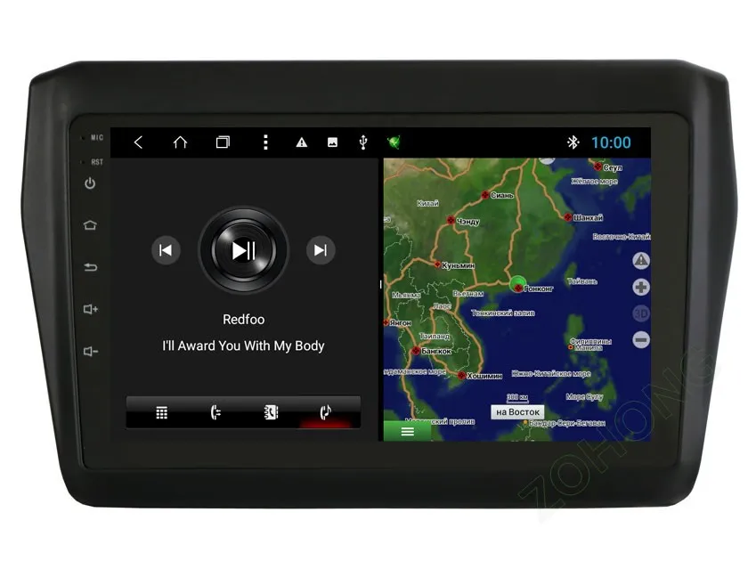 Discount 2.5D 9inch Octa Core Android 8.1 Car DVD Multimedia Player For Suzuki Swift 2018 2017 2019 CAR GPS navigation Radio Stereo WIFI 25