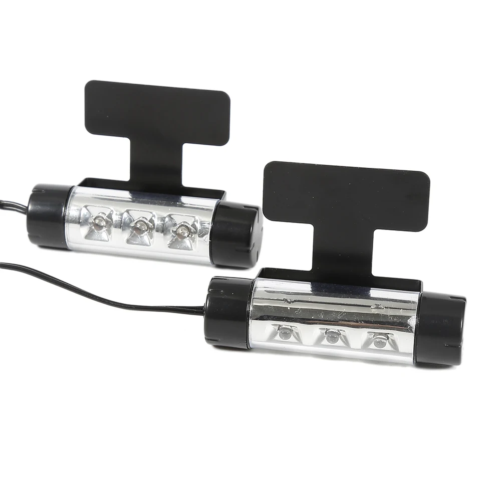 

Bright Interior Car LED 4 in1 Atmosphere Light 12V Car Charge Lamp Blue Glow Interior Floor Lights Decor Lamp