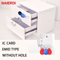 NAIERDI Invisible Sensor Lock EMID IC Card Drawer Digital Cabinet Intelligent Electronic Locks For Wardrobe Furniture Hardware - Image 4