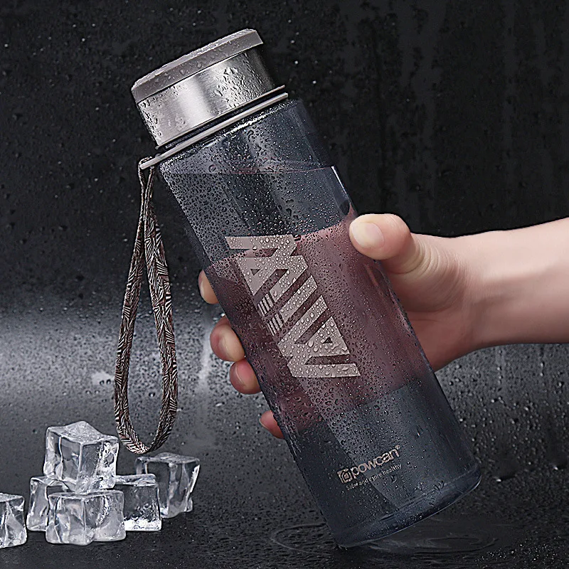 

Sport Water Bottles 650ML 1L Outdoor Travel Running Portable Leakproof Tritan plastic Large Drink Bottle Space Cups Drinkware
