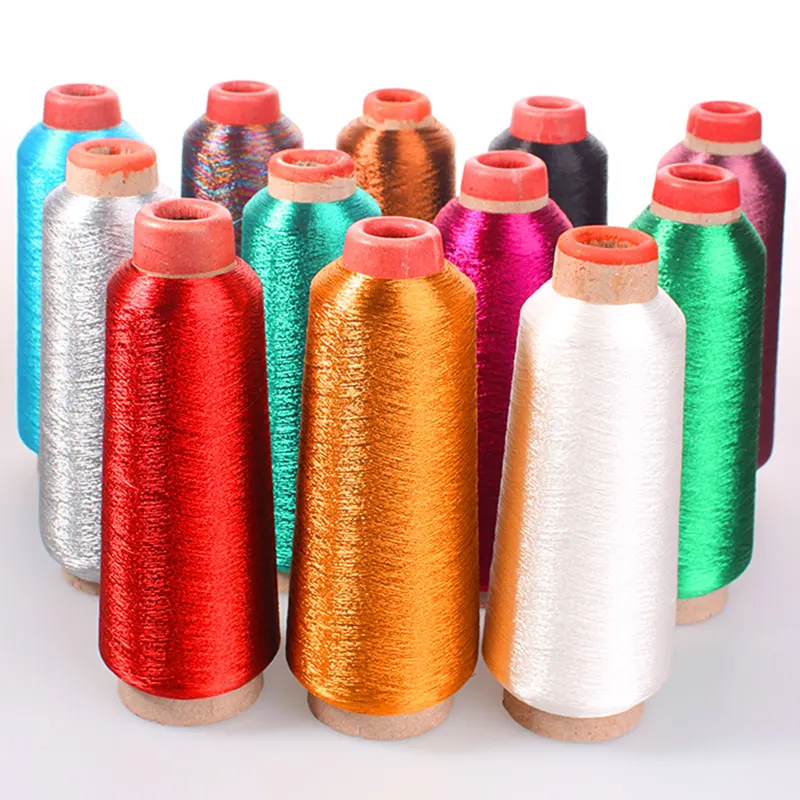 

Threads Golden Metallic Silver Silk Computer Embroidered Diy Embroidery Cross Stitch Line Sewing Gold Fine Wire