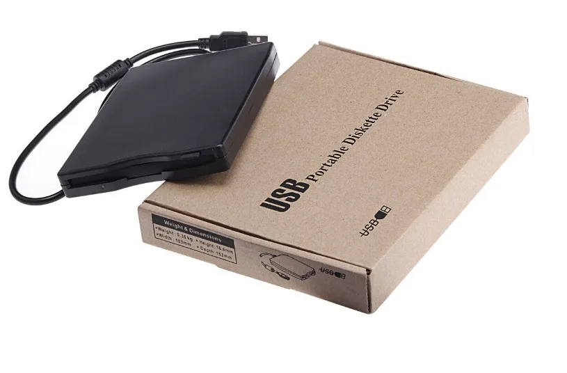 

1.44Mb 3.5 USB External Portable Floppy Disk Drive Diskette. 1pc