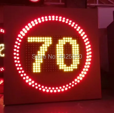 СВЕТОДИОДНЫЕ дорожные знаки 30/40/50/60/70/80/100/110/120 светодиодные ограничения скорости