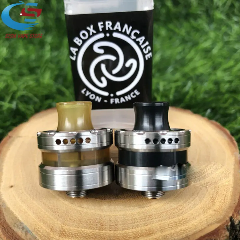 Le dripper rda rta by la box francaise 22 мм 316 нержавеющая сталь контроль воздушного потока ремонтный Dripper RTA VS varw MTL RTA