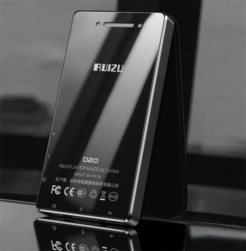 2020 Newest RUIZU MP3 Player D20 Full Touch Screen