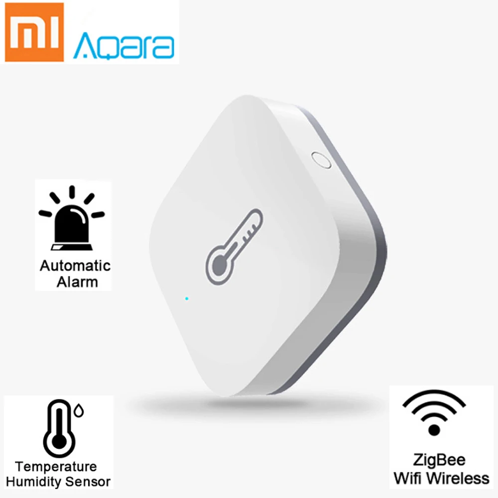 Xiaomi Aqara датчик температуры и влажности атмосферное давление Mijia умный дом Zigbee