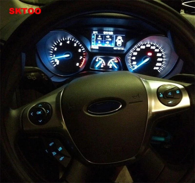 SKTOO для Ford Focus 3 Kuga 2012 up переключатель скорости Автомобиля круиз контроль системы комплект рулевое колесо контроль скорости и кабель