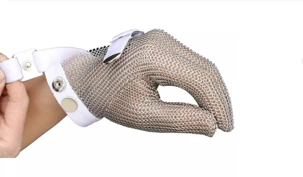 1PC Cut Resistant Stainless Steel Mesh Metal Mesh Butcher Anti cutting