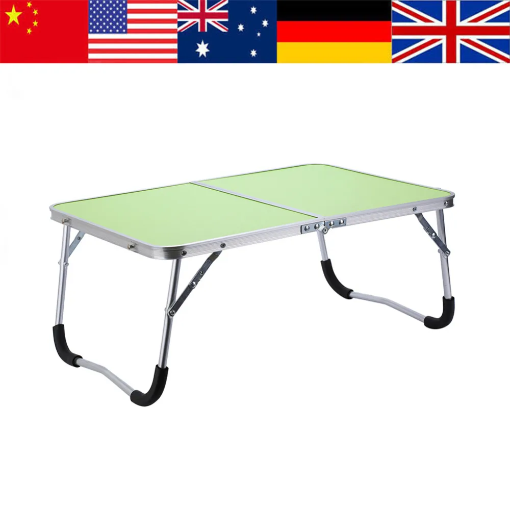 

Green Multifunctional Foldable Table Picnic Table Dormitory Bed Notebook Desk Laptop Bed Tray Laptop Desk Mesa Plegable HotSale