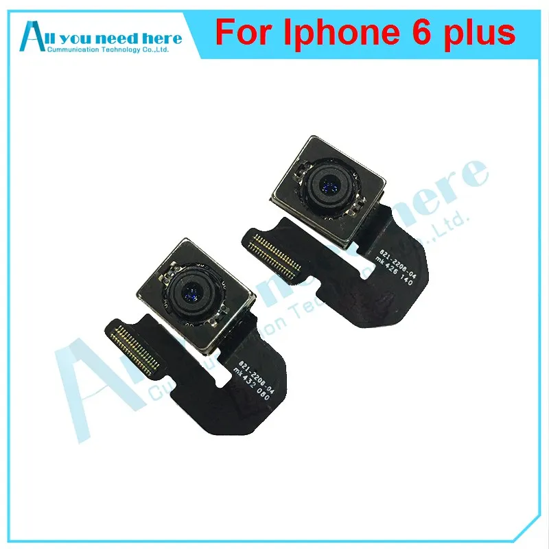 IP0041 HOT 100% Original For Iphone 6 plus Big back rear Camera flex cable replacement 8.0 mega pixel , 5.5inch version(2)