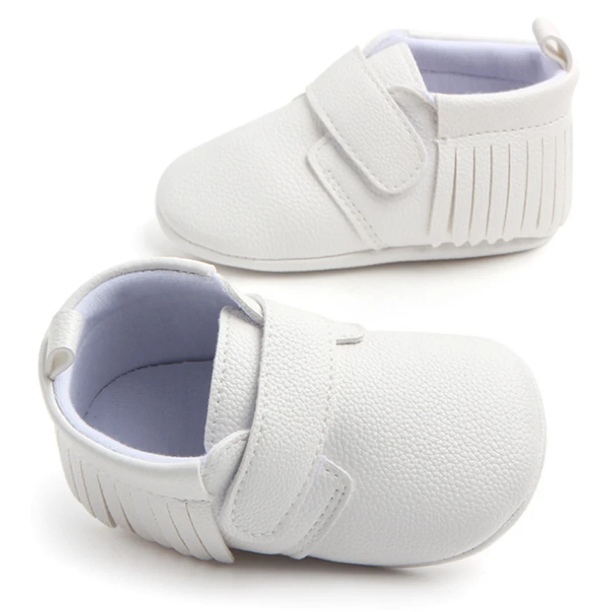 Fashion New Tassel Baby Leather Shoes Solid Good Quality Toddler First