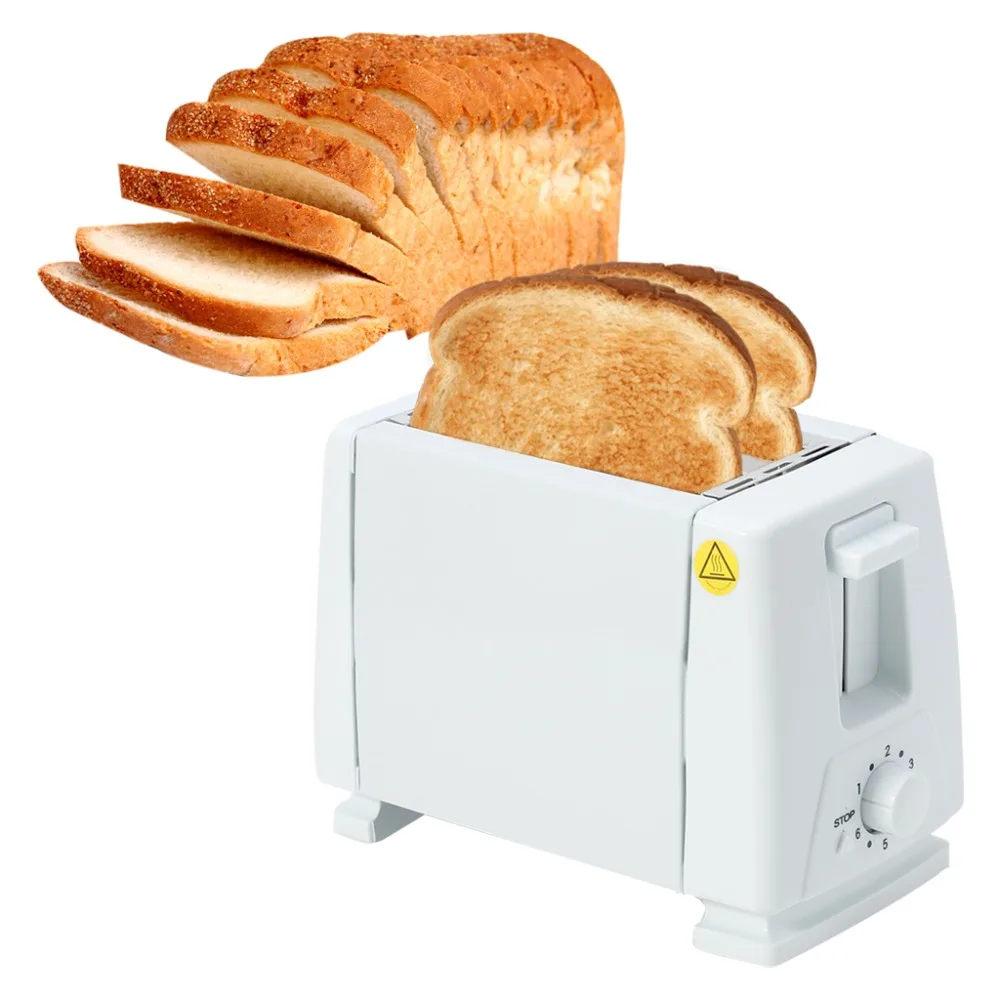 

New Household Automatic Toaster Homemade 2-Slice Breakfast Machine Multifunction 750W