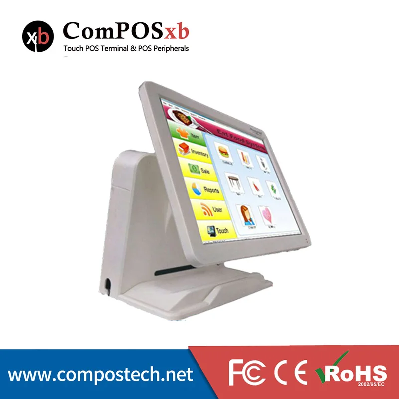 

Factory Wholesale High Quality 15 Inch All In One Touch Screen Restaurant System POS Machine For Small Business