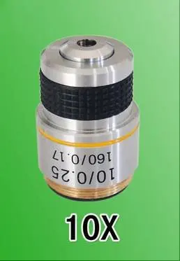 

10X ACHROMATIC MICROSCOPE OBJECTIVE LENS - NEW!free shipping!