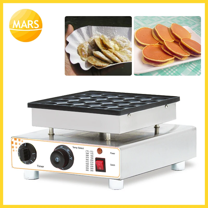 Марс коммерческое печенье голландский Poffertjes грили мини блинная вафельница