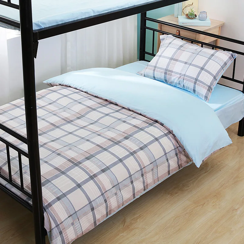 

3Pcs Children Bedding Set Boy Girl Cotton Crib Bed Linen Kit For Student Children Pillowcase sheets 0.9m1 m bedding