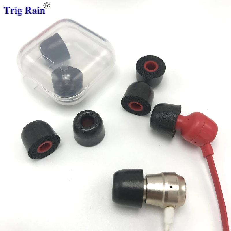 

4.5mm Memory Foam Ear pads For Earphones Imported material Earcovers Sponge Ear cups In-Ear Earphone Earbuds eartips 2pcs/pair