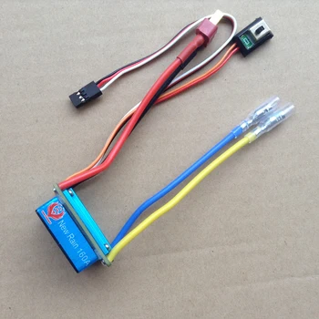 

DIY RC Boat/Car Accessories 160A Waterproof Brushed ESC with T-type Plug/XT60 Plug Fit for 370/380/385/390 Motor