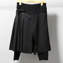 Европа и США сезон весна-лето Большие размеры стилист тонкий Модные шаровары Маленькие ноги черные мужские Штаны/M-XL