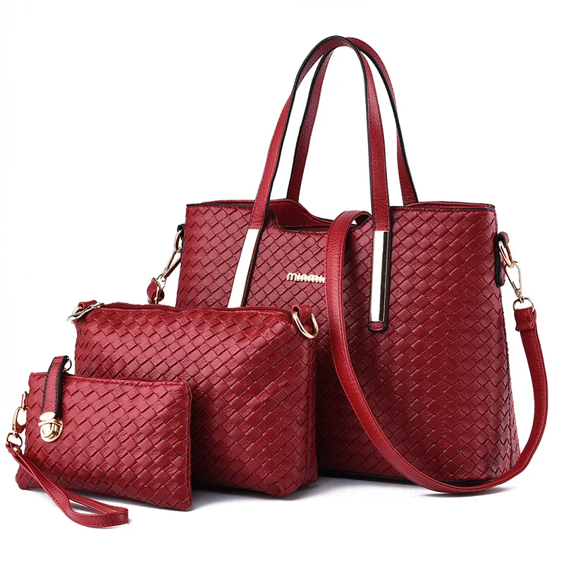 Брендовые женские роскошные композитные сумки через плечо, женские сумки, клатчи, сумки, набор из 3 высококачественных сумок