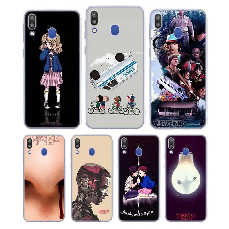 

Silicone Case Dangerous Stranger Things for Samsung Galaxy Note 8 9 M30 M20 M10 S10 S9 S8 Plus Lite S6 S7 Edge Cover