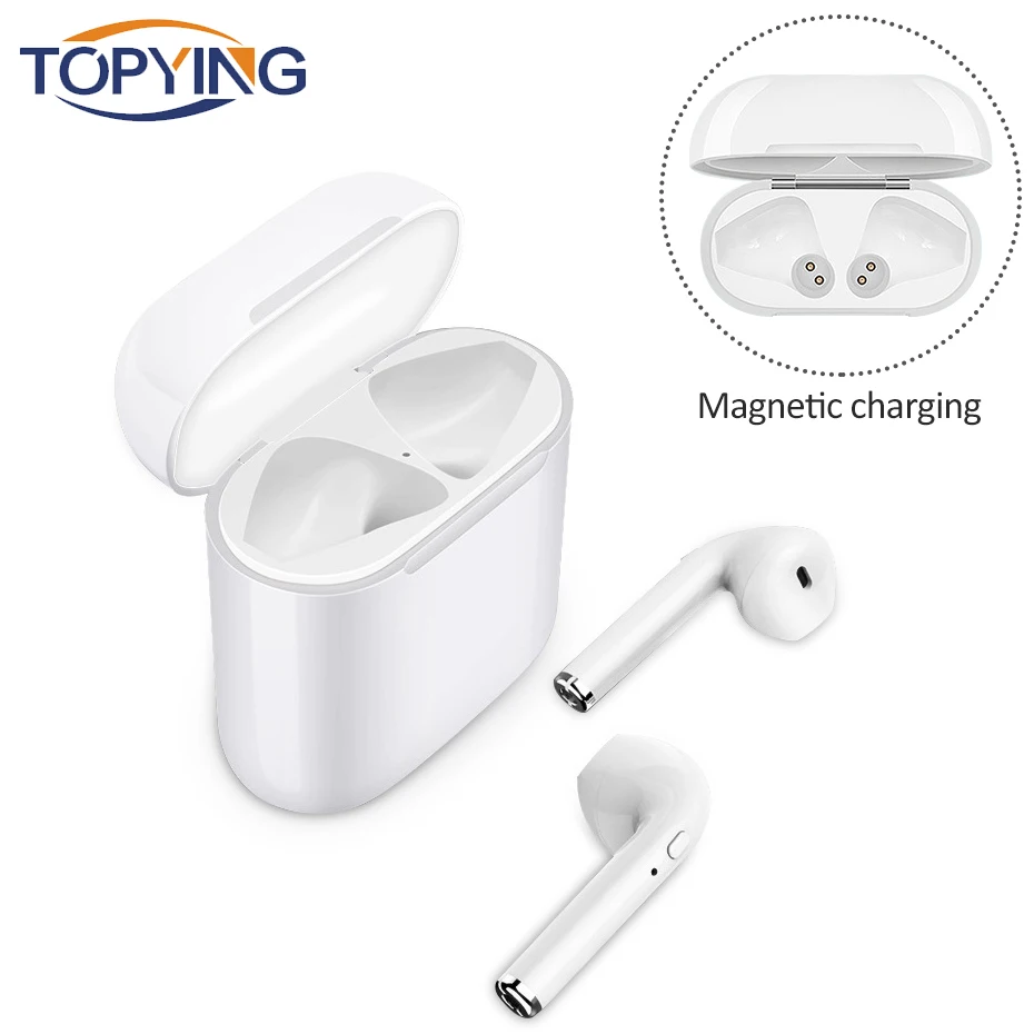 

TOPYING Mini Bluetooth Earphone Wireless Earbuds Hifi Stereo Earphones Bluetooth Headphone with Microphone for All Smart Phone