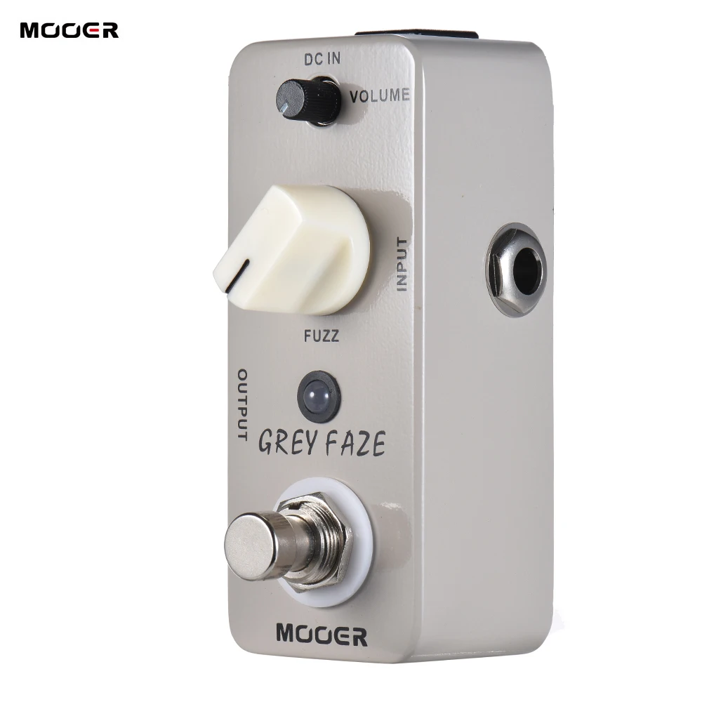 Горячая продажа MOOER серый FAZE Fuzz гитарный эффект педаль настоящий обход