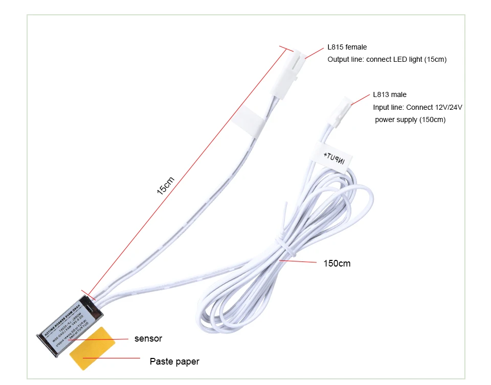 Hand sweep IR Motion sensor (3)