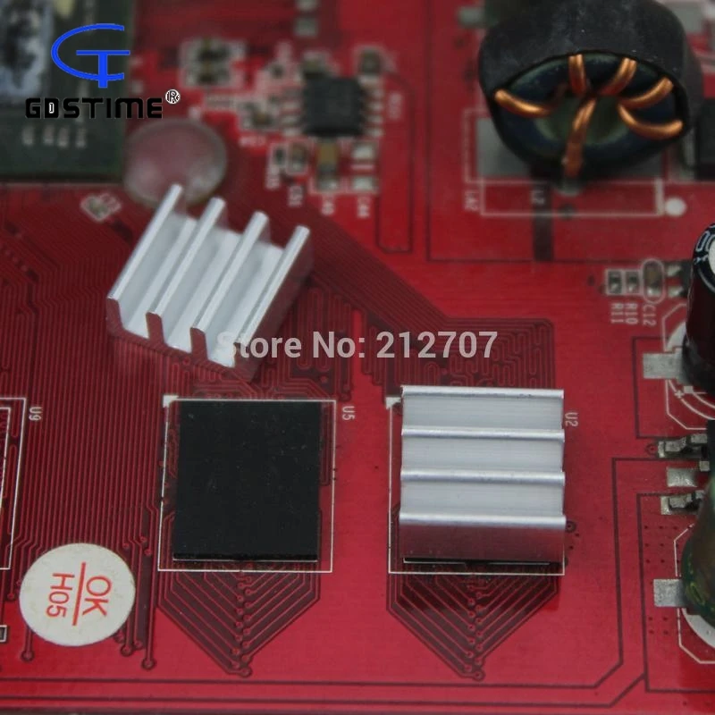 11x11x5mm heatsink(3)