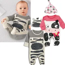 Unisex Newborn Baby Boy Girl Sleepwear Pajama Babygrows Baby Rompers Playsuits