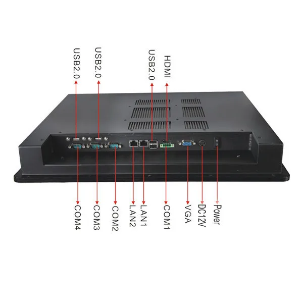 19 "все в одном ПК 19 дюймов промышленные панели ПК с плоский сенсорный экран монитора