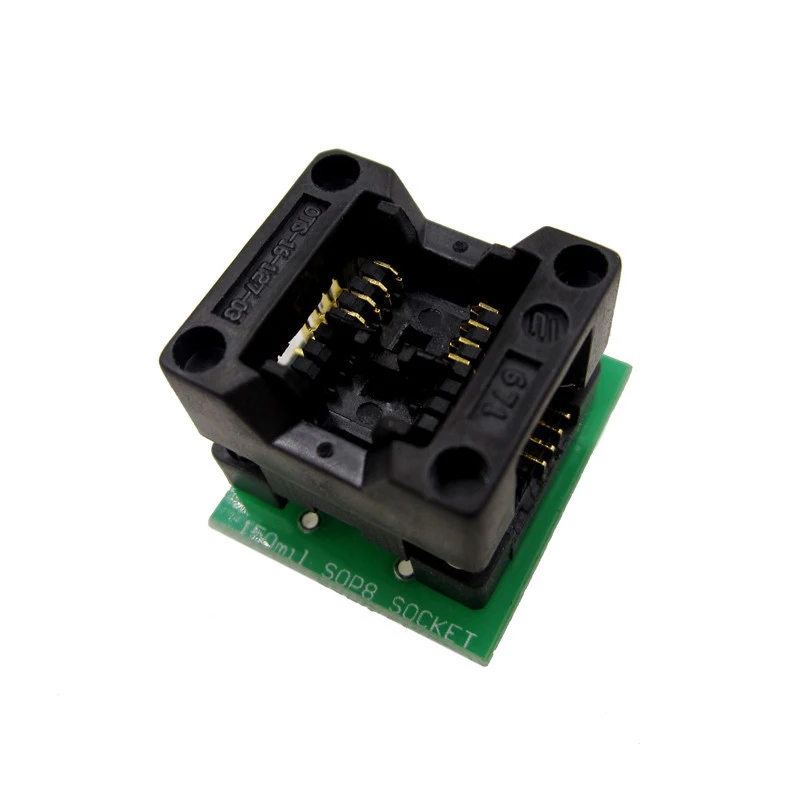 

1pcs 150mil/200mil Socket Converter Module SOIC8 SOP8 to DIP8 EZ Programmer Adapter