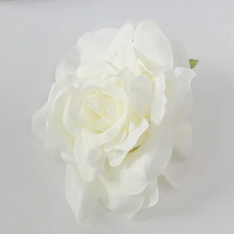 Flone 11cm DIY High Quality Artificial Rose Flowers Head Fake Flower Silk Flower For Wedding Home Party Decor Art Floral (7)