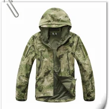 TAD V 4,0 Мужская Флисовая Куртка для охоты на открытом воздухе, кемпинга, водонепроницаемая армейская куртка, верхняя одежда с капюшоном