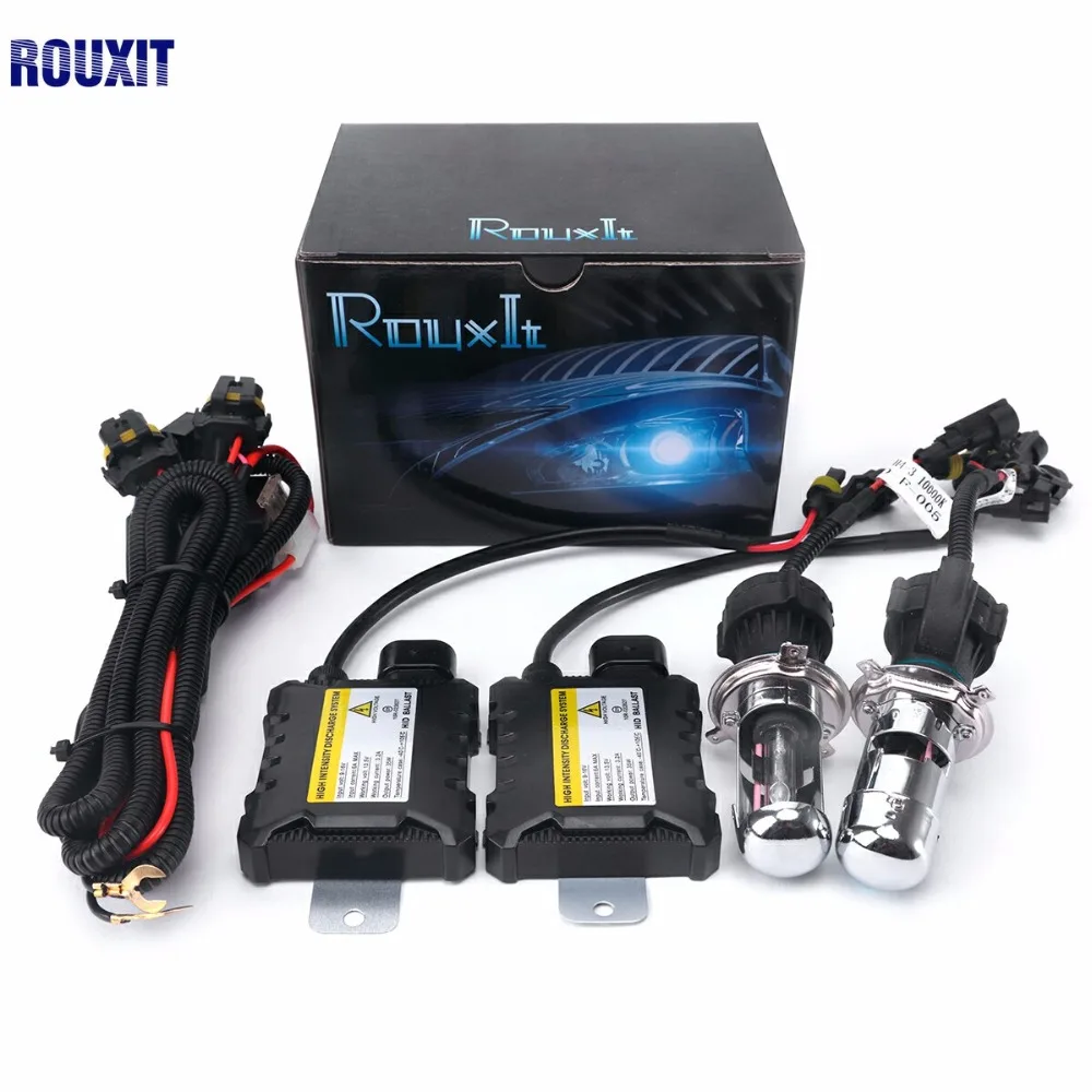 35 Вт H4 bi xenon HID комплект H4-3 Замена лампы HID фары для Hi/Lo луч 4300K 5000K 6000K 8000K 10000K 12000K h4 Биксенон