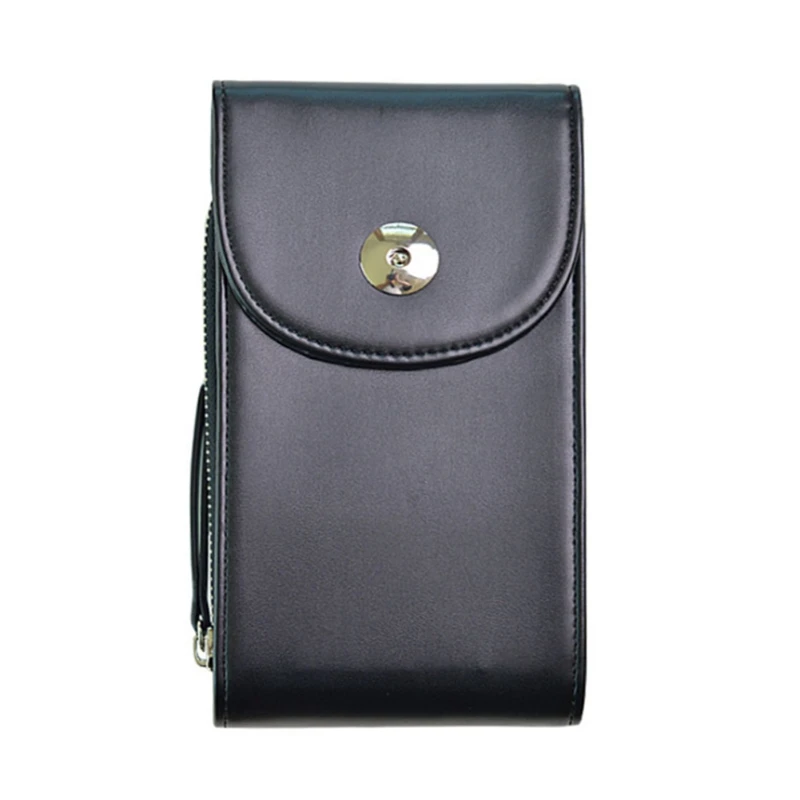 

Casual Fashion Girls Mobile Phone Bags For Woman high Handbags Three-layer Leather Bag Multi-Card Wallet Zipper Wallets