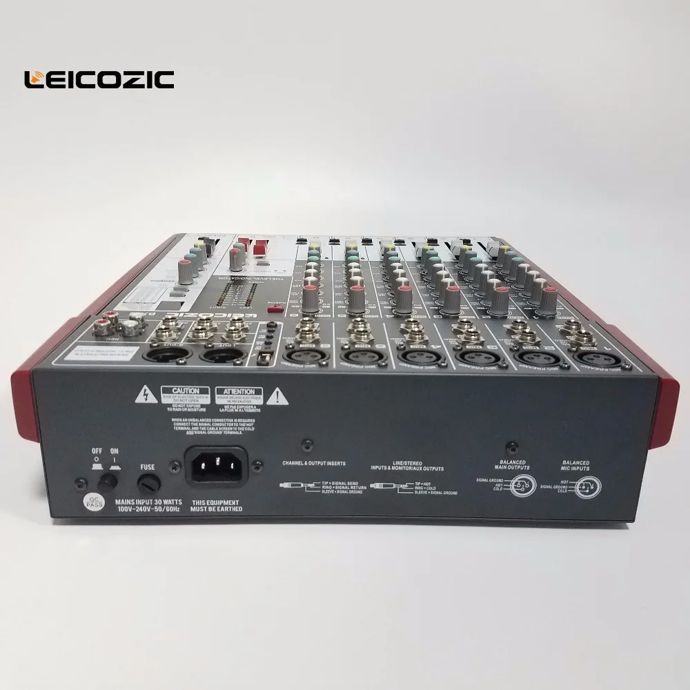 6 канальная профессиональная микшерная консоль Leica|mixeur| |