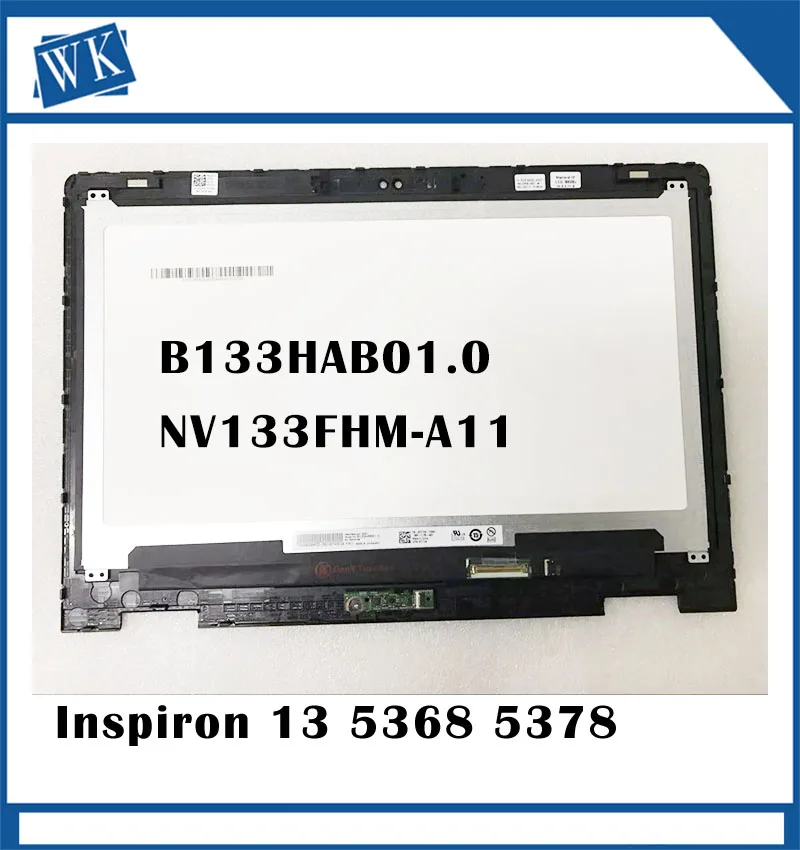 Для Dell Inspiron 5368 5378 7378 7368 5379 P69G преобразователь изображений для сенсорного дигитайзера B133HAB01.0 NV133FHM A11 FHD Дисплей