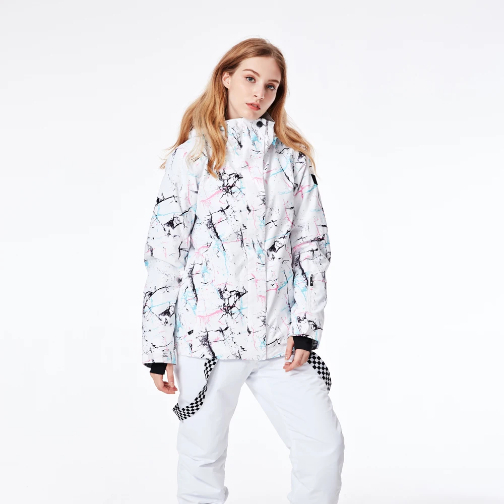 

Women's Ski Jacket Snowboarding Skiing Clothing Female Winter Jacket Waterproof Windproof Outdoor Clothes