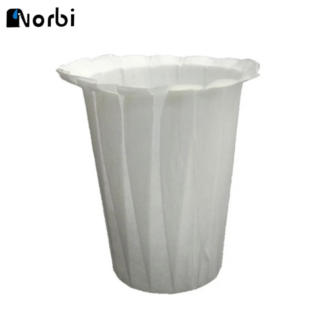 Best Offers 50pcs Disposable Paper Filters Cups Replacement K-Carafe For Keurig K-Cup Coffee Accessories