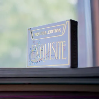

1 Deck Exquisite Bolder Edition Playing Cards Poker Size EPCC Custom Limited New Magic Props