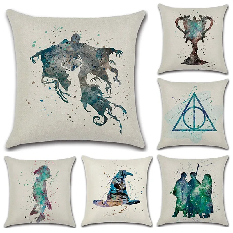 Harry Potter Pillow Cover Dust proof Dakimakura Pillowcase Skin