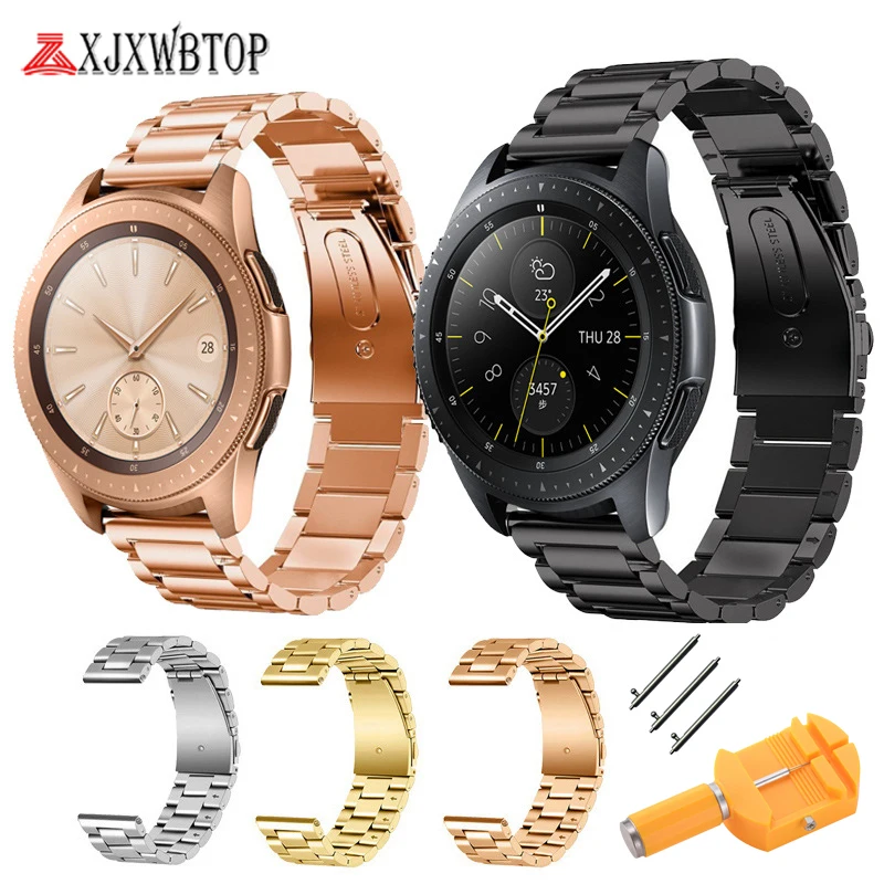 Металлический ремешок из нержавеющей стали для Samsung Galaxy Watch 42 мм металлический 46 с