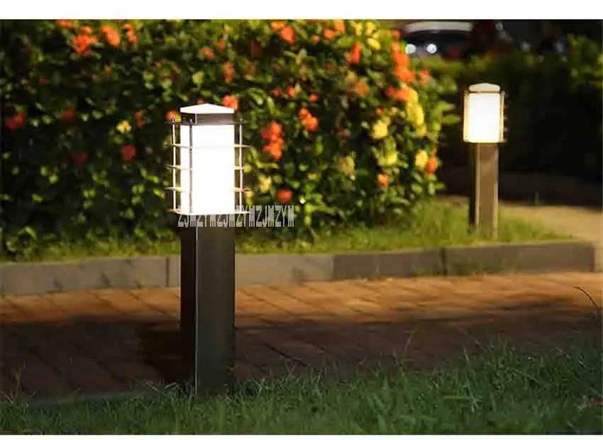 Grama do Jardim da Lâmpada ao ar Levou as Luzes do Jardim Paisagem do Gramado do Aço Centímetros de Altura Luz à Prova de Água Luz de Rua Nova Livre Inoxidável S-6028 100 7 Cheap Iluminação de paisagem externa