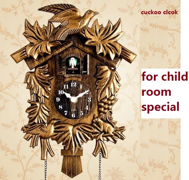 Cuckoo Clock Living Room Wall Clock Bird Alarm Clock font b Watch b font Modern Brief