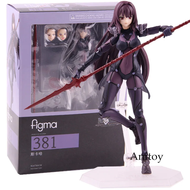 

Fate Grand Order Lancer Scathach Figma 381 PVC Figma Fate Action Figure Collectible Model Toy