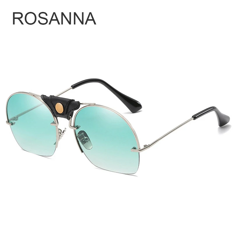 Классические градиентные женские солнцезащитные очки в полуоправе, фирменный дизайн, без оправы, круглая оправа, прозрачный градиентный цвет, солнцезащитные очки, женские оттенки