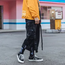 Повседневное Военная Униформа свободные брюки-карго мешковатые стиль сафари хип хоп брюки для девочек полной длины карманы джоггеры мотобрюки уличная